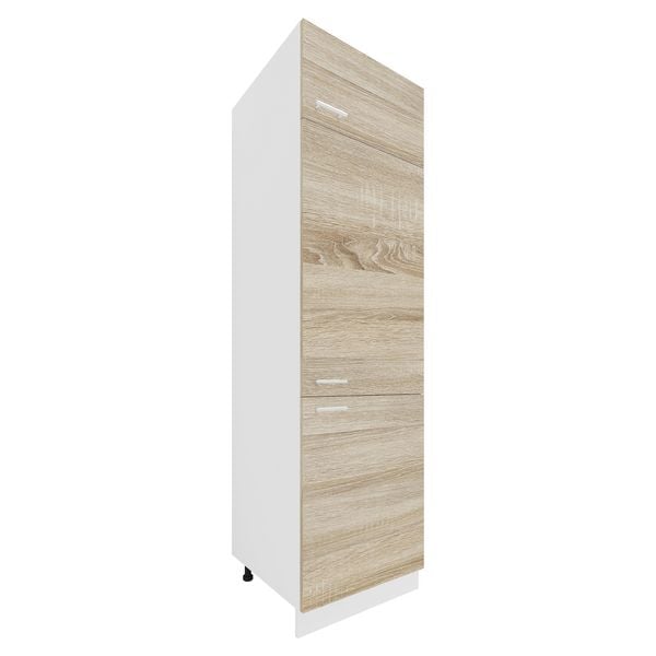 Produktbild: K&uuml;chenschrank B. 60 cm Hochschrank K&uuml;che Esilo