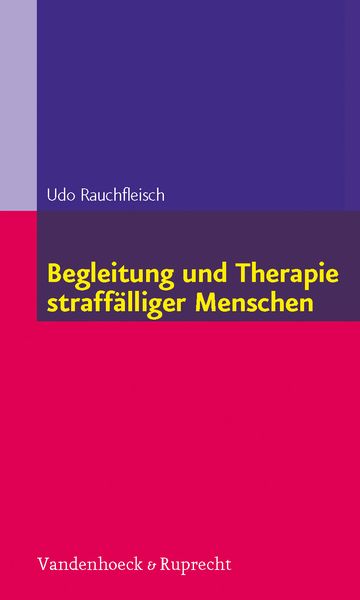 Produktbild: Begleitung und Therapie straff&auml;lliger Menschen