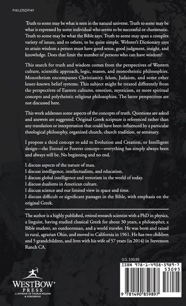 Produktbild: A Quest for Truth and Wisdom