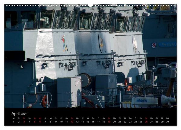 Produktbild: Marinest&uuml;tzpunkt Kiel (hochwertiger Premium Wandkalender 2026 DIN A2 quer), Kunstdruck in Hochglanz