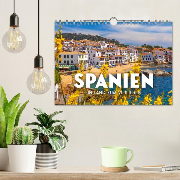 Produktbild: Spanien - ein Land zum Verlieben. (Wandkalender 2026 DIN A4 quer), CALVENDO Monatskalender