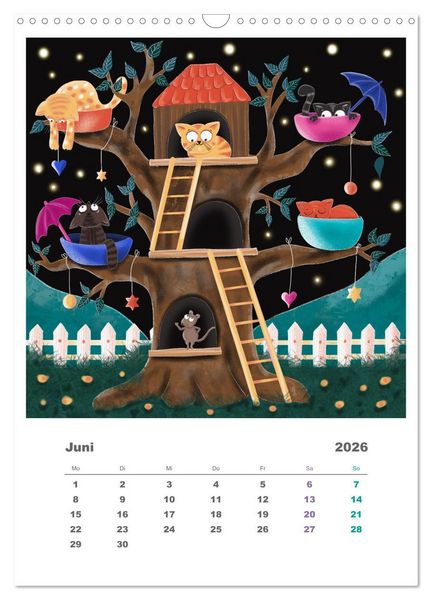Produktbild: Leopold der Dritte - Ein Kater zum Knuddeln (Wandkalender 2026 DIN A3 hoch), CALVENDO Monatskalender