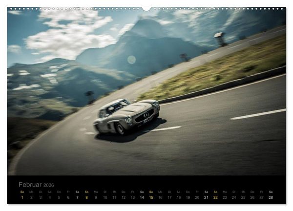 Produktbild: Mercedes Benz 300SL - Racing (Wandkalender 2026 DIN A2 quer), CALVENDO Monatskalender