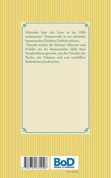 Produktbild: Traumnovelle