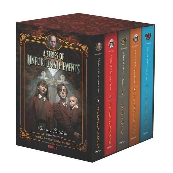 Produktbild: Snicket, L: Series of Unfortunate Events #5-9 Netflix Tie-In