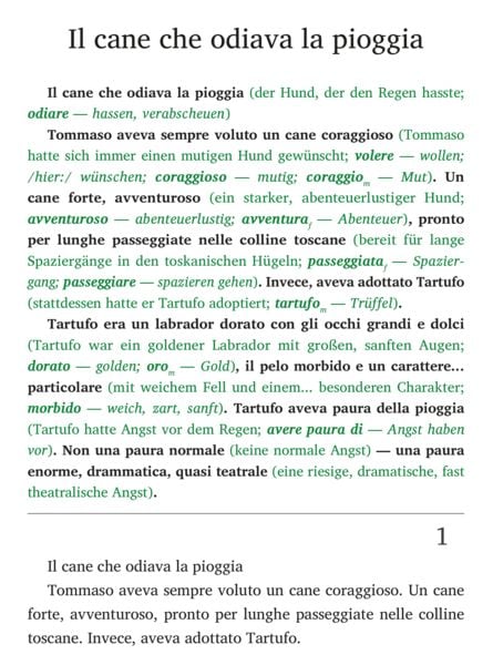 Produktbild: Italienisch lernen mit lustigen Kurzgeschichten (A1-A2) - Storie di cani (+ Audio-Online)
