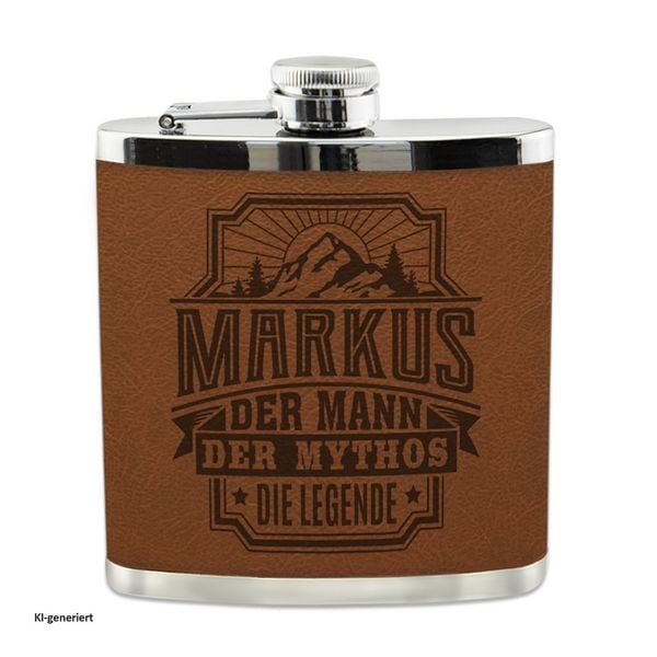 Produktbild: HTI-Living Echter Kerl Flachmann Markus Echter Kerl Flachmann Markus