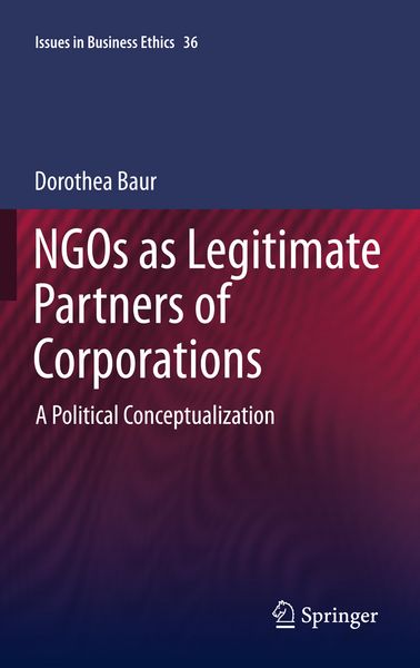 Produktbild: NGOs as Legitimate Partners of Corporations