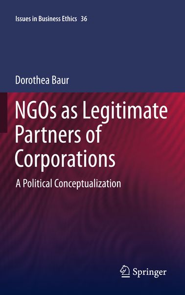 Produktbild: NGOs as Legitimate Partners of Corporations