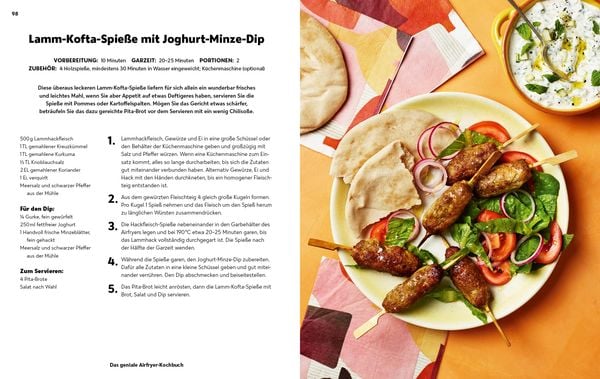 Produktbild: Das geniale Airfryer-Kochbuch