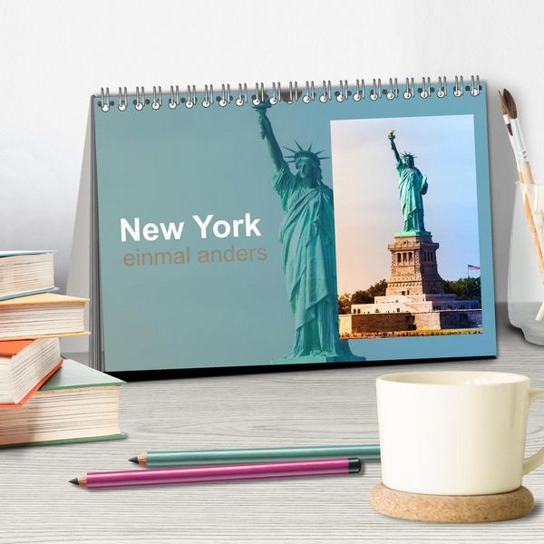Produktbild: New York - einmal anders (Tischkalender 2026 DIN A5 quer), CALVENDO Monatskalender