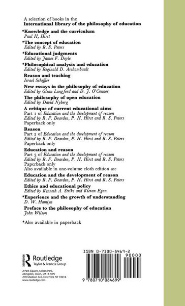 Produktbild: Education and the Education of Teachers