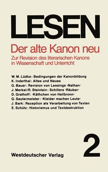 Der alte Kanon neu