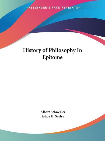 Produktbild: History of Philosophy In Epitome