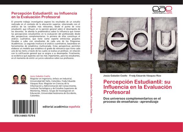 Produktbild: Percepci&oacute;n Estudiantil: su Influencia en la Evaluaci&oacute;n Profesoral