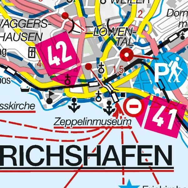 Produktbild: MARCO POLO Freizeitkarte 41 Bodensee, Schw&auml;bische Alb 1:100.000