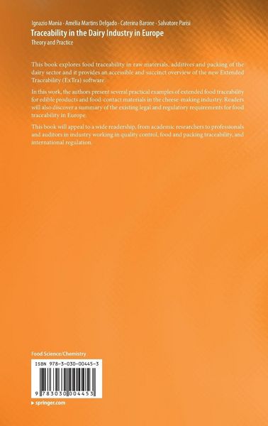 Produktbild: Traceability in the Dairy Industry in Europe