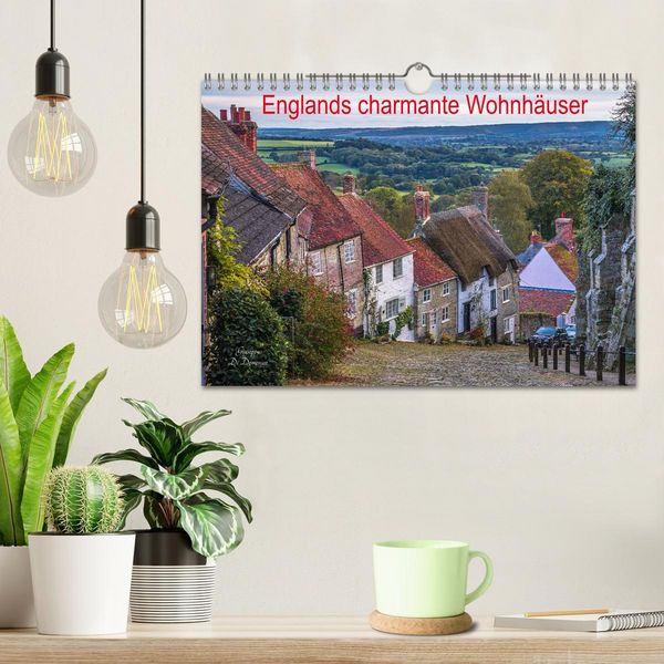 Produktbild: Englands charmante Wohnh&auml;user (Wandkalender 2026 DIN A4 quer), CALVENDO Monatskalender