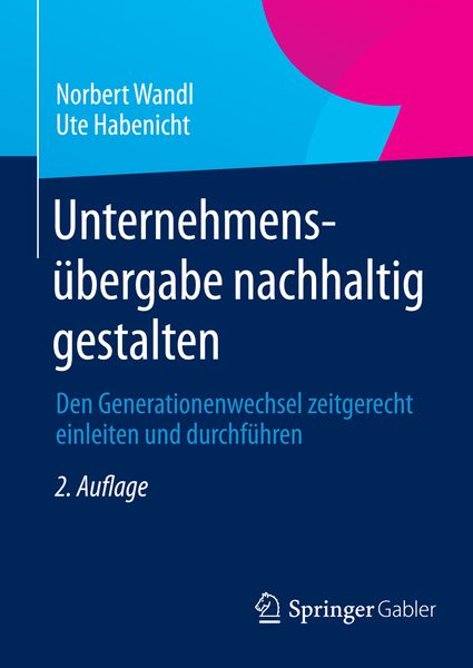 Produktbild: Unternehmens&uuml;bergabe nachhaltig gestalten