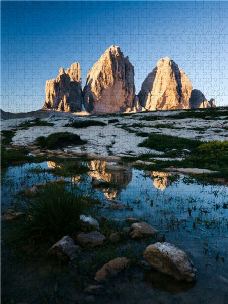 Produktbild: CALVENDO Puzzle Dolomiten - Reise um die bleichen Berge zu entdecken 1000 Teile Lege-Gr&ouml;&szlig;e 480 x 640 cm Foto-Puzzle Bild von Matteo Colombo