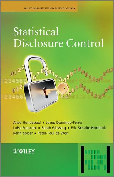 Produktbild: Statistical Disclosure Control