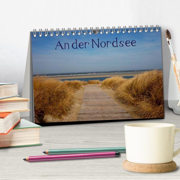 Produktbild: An der Nordsee (Tischkalender 2026 DIN A5 quer), CALVENDO Monatskalender