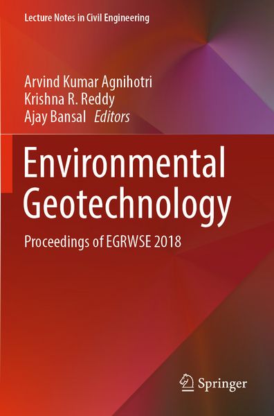Produktbild: Environmental Geotechnology