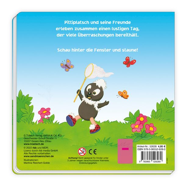 Produktbild: Tr&ouml;tsch Pittiplatsch Fensterbuch