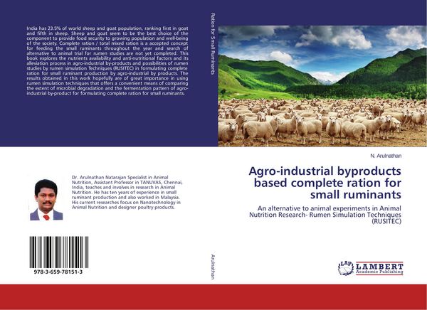 Produktbild: Agro-industrial byproducts based complete ration for small ruminants