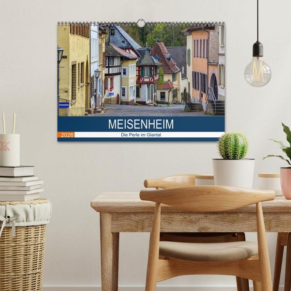 Produktbild: Meisenheim - Die Perle im Glantal (Wandkalender 2026 DIN A3 quer), CALVENDO Monatskalender