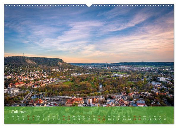 Produktbild: Jena - Faszination in Bildern (Wandkalender 2026 DIN A2 quer), CALVENDO Monatskalender