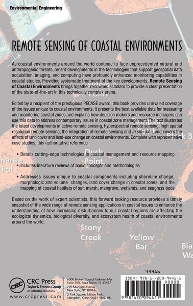 Produktbild: Remote Sensing of Coastal Environments