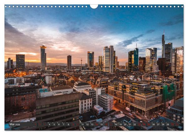 Produktbild: Frankfurts sch&ouml;nste Orte (Wandkalender 2026 DIN A3 quer), CALVENDO Monatskalender