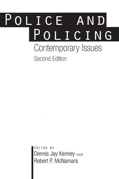 Produktbild: Police and Policing