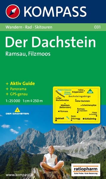 Der Dachstein / Ramsau / Filzmoos 1 : 25 000