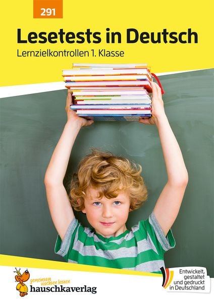 Übungsheft mit Lesetests in Deutsch 1. Klasse, Geheftet von Helena Heiss, Hauschka Verlag, 9783881002912