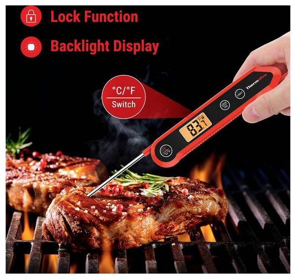 Produktbild: ThermoPro TP03HW Grillthermometer