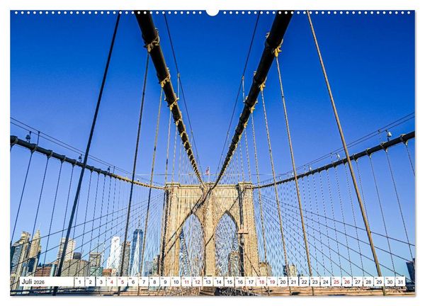 Produktbild: Wundervolles New York (hochwertiger Premium Wandkalender 2026 DIN A2 quer), Kunstdruck in Hochglanz