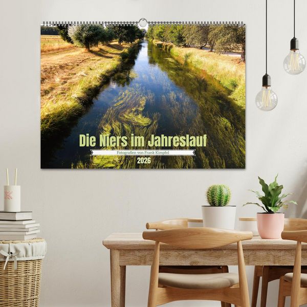 Produktbild: Die Niers im Jahreslauf (Wandkalender 2026 DIN A2 quer), CALVENDO Monatskalender