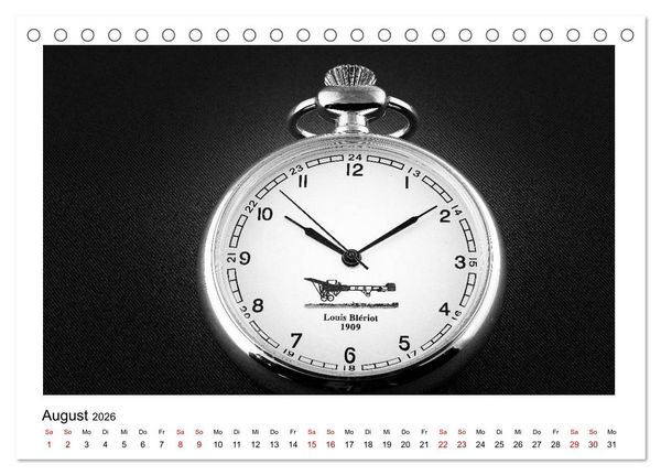 Produktbild: Uhren aus aller Welt - Die Fortsetzung (Tischkalender 2026 DIN A5 quer), CALVENDO Monatskalender