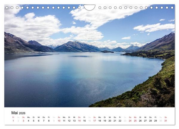 Produktbild: Neuseeland (Wandkalender 2026 DIN A4 quer), CALVENDO Monatskalender