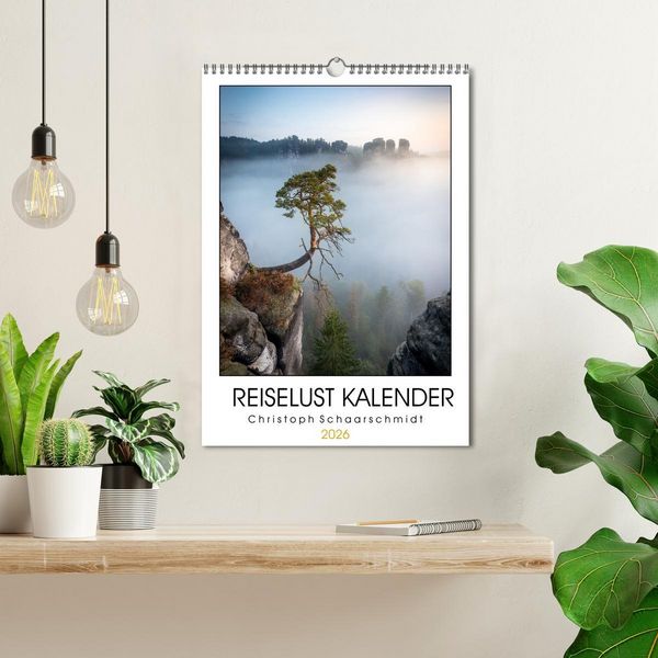 Produktbild: Reiselust Kalender (Wandkalender 2026 DIN A3 hoch), CALVENDO Monatskalender