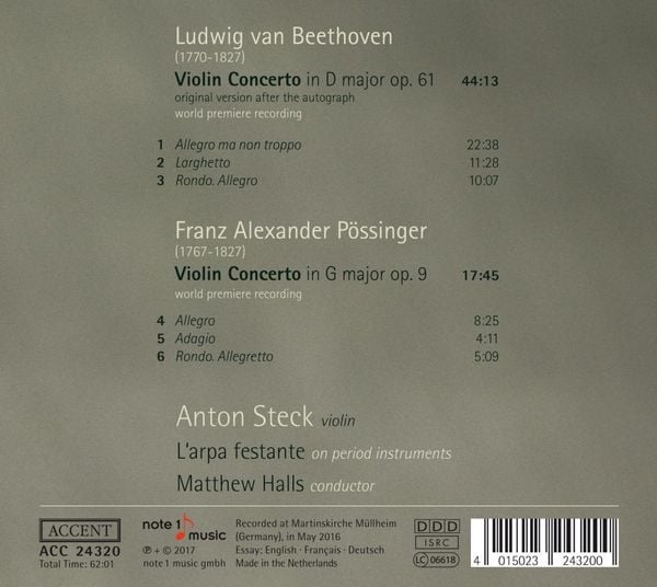 Produktbild: Violin Concerto