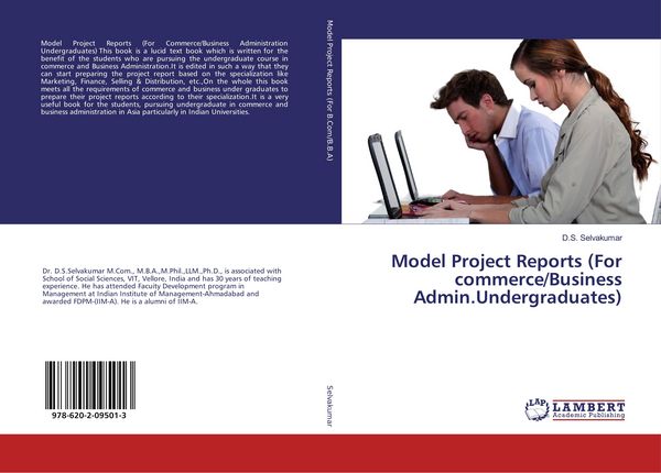 Produktbild: Model Project Reports (For commerce/Business Admin.Undergraduates)