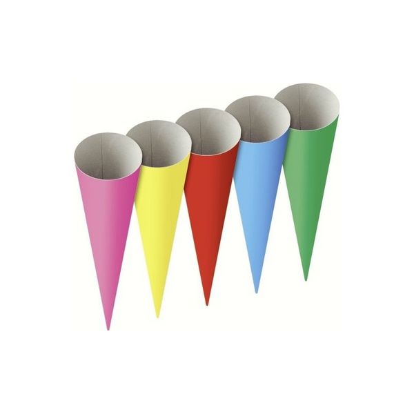Produktbild: Schult&uuml;ten-Rohling | &Oslash; 19 cm 70 cm, 300 g/m&sup2;, sortiert