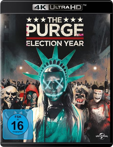 The Purge 3 - Election Year (4K Ultra HD) (+ Blu-ray 2D)