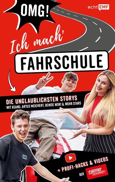Produktbild: OMG ich mach' Fahrschule! Die unglaublichsten Storys mit Keanu, Artus Weichert, Denise Mski und mehr Stars