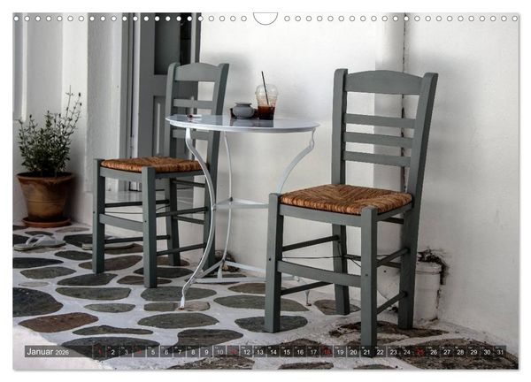 Produktbild: Griechische Momente (Wandkalender 2026 DIN A3 quer), CALVENDO Monatskalender