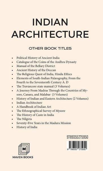 Produktbild: Indian Architecture