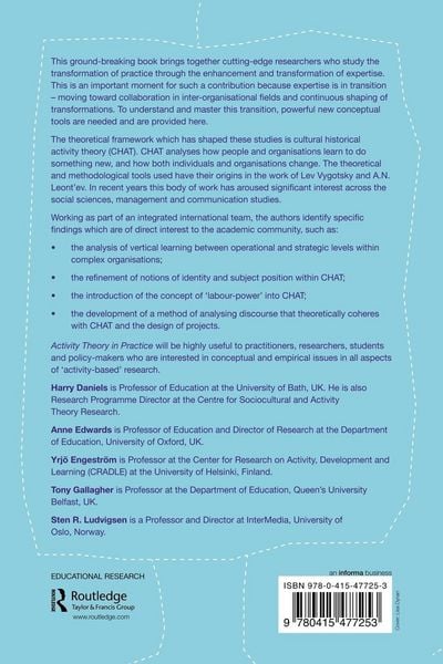 Produktbild: Activity Theory in Practice